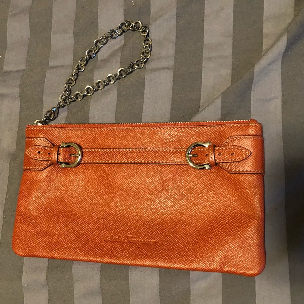Salvatore ferragamo wrist bag